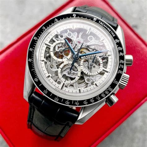 skeleton watch omega